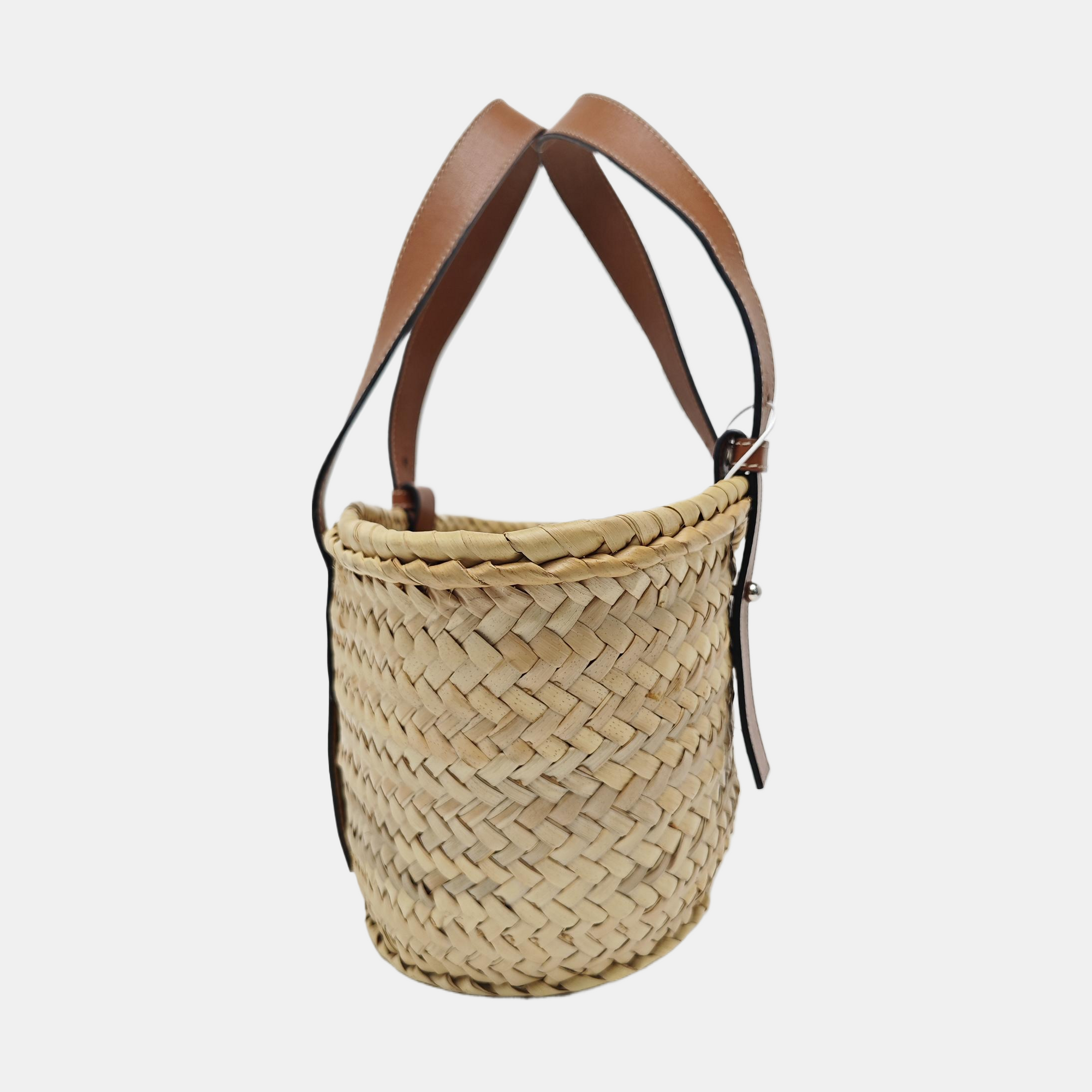 Basket Small Straw Beige