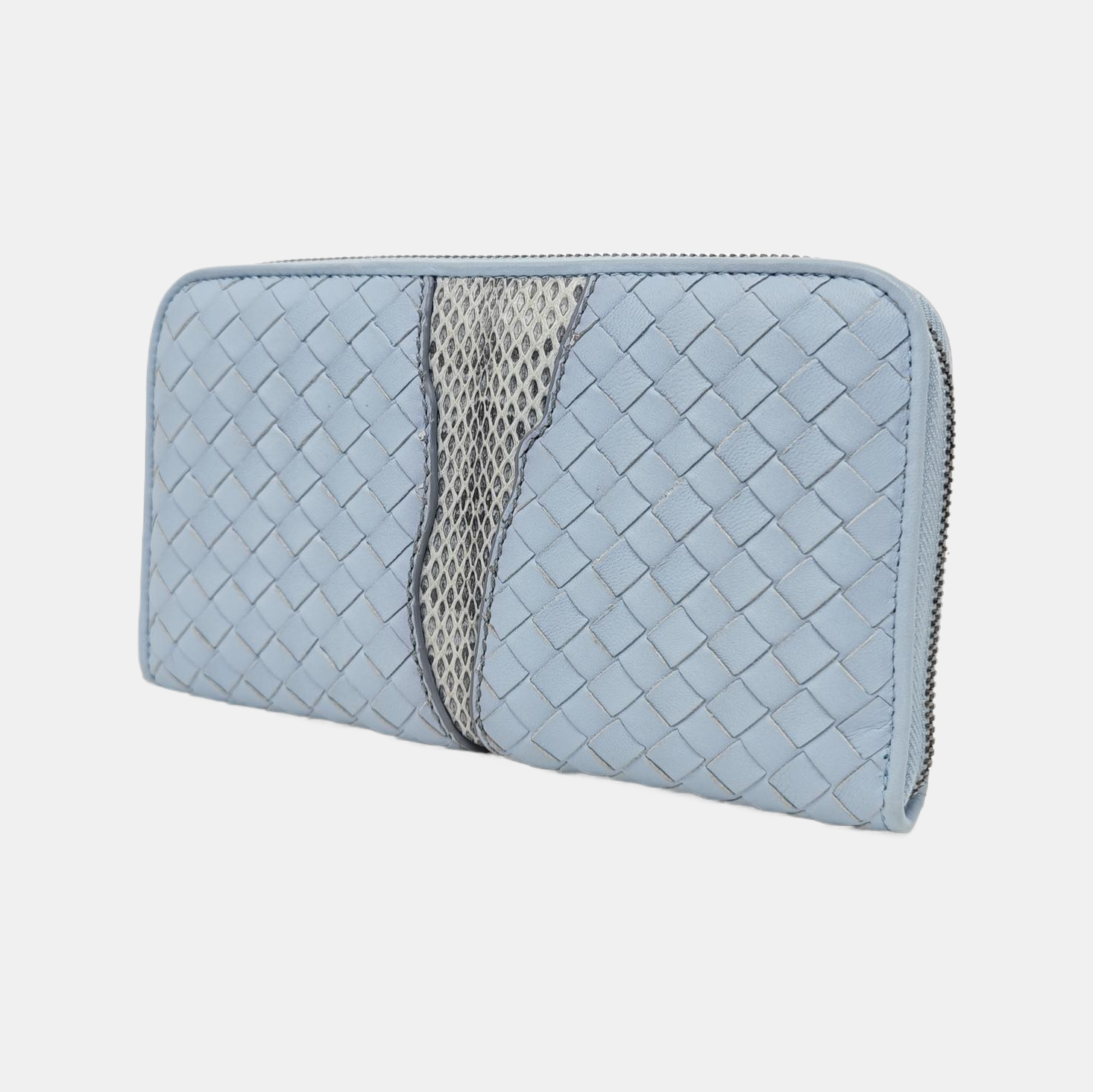 Lambskin Wallet Blue