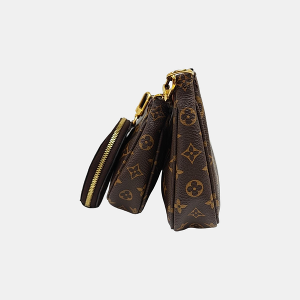 MULTI Monogram Coated Canvas Brown