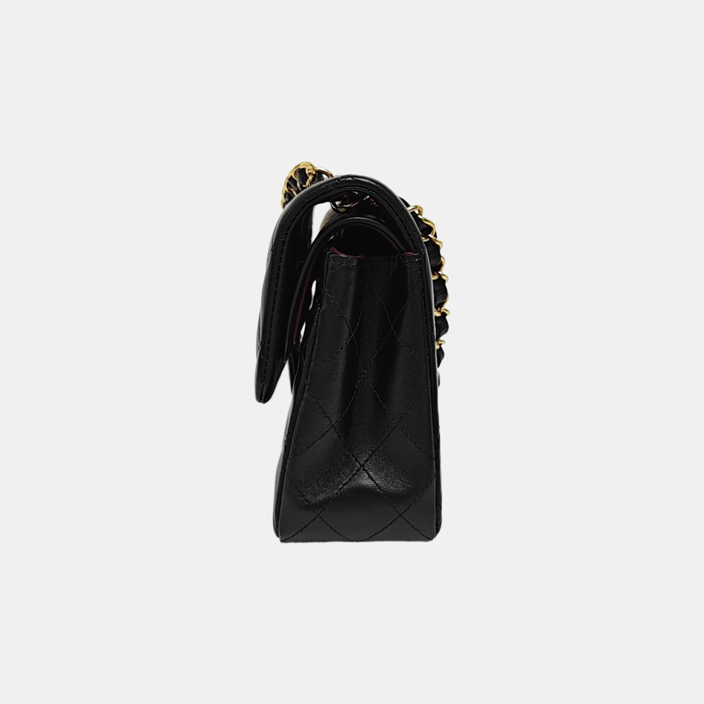 CLASSIC FLAP Small Quilted Lambskin Black