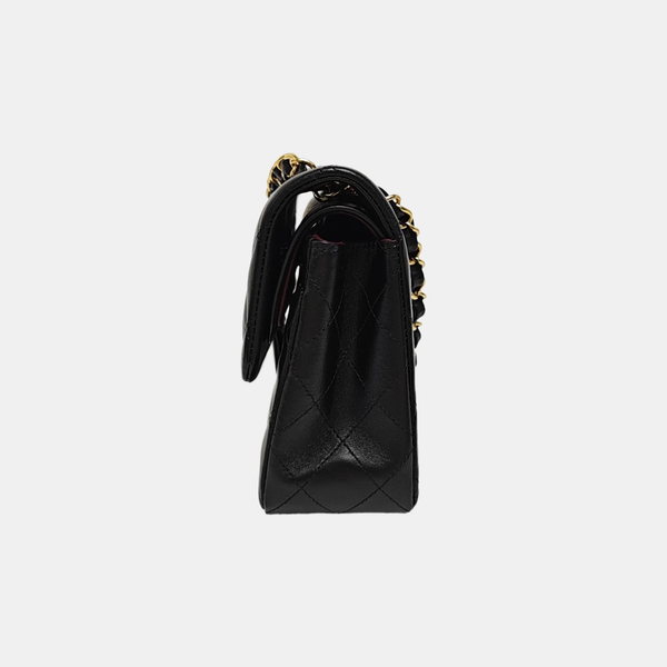 CLASSIC FLAP Small Quilted Lambskin Black