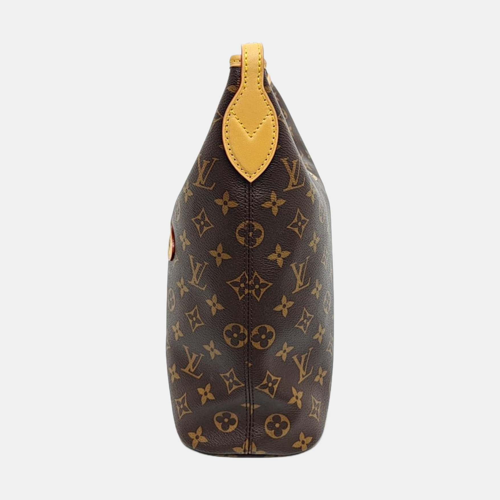 Line Up Monogram Coated Canvas Brown