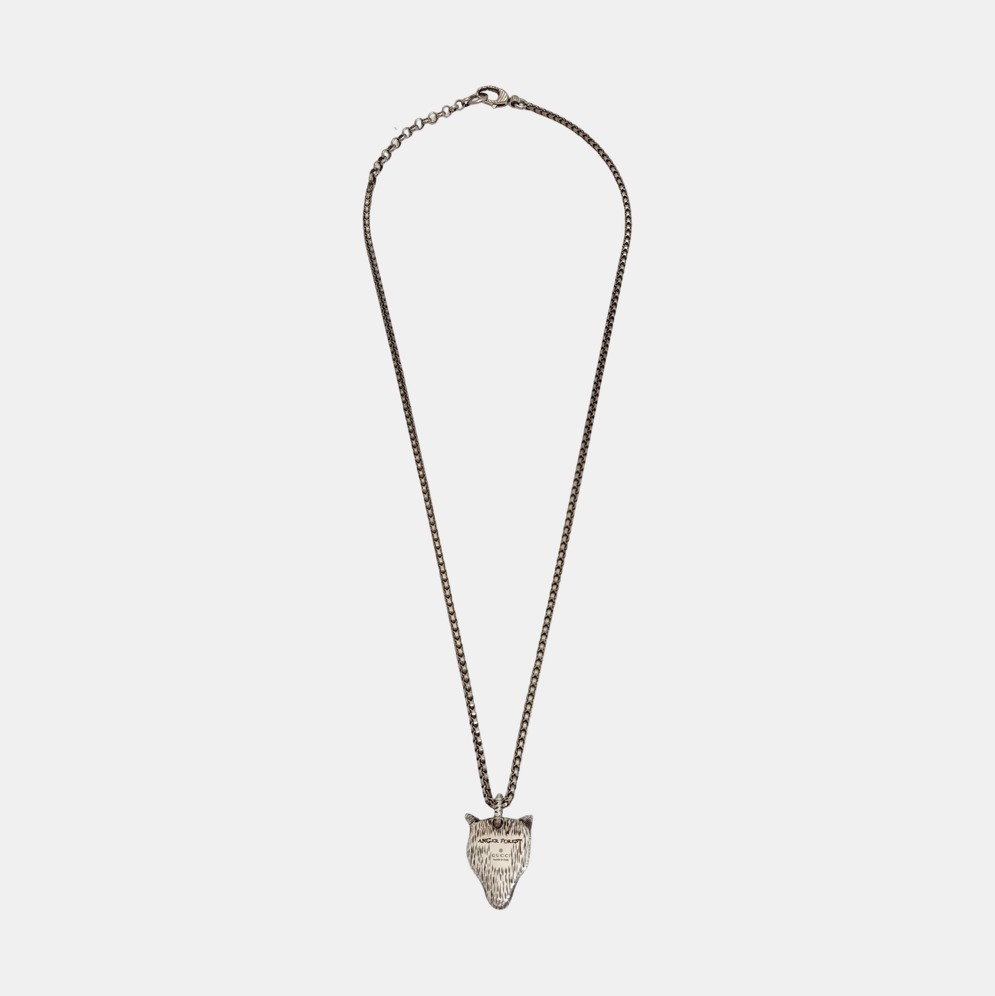 Anger Forest 925 Sterling Silver Necklace