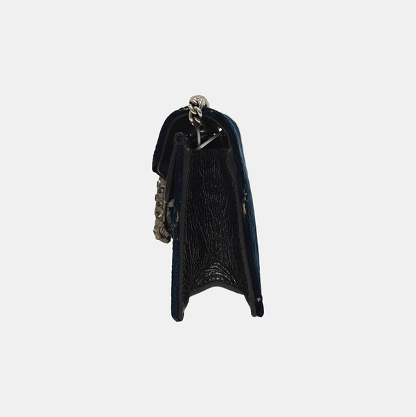 Dionysus Super Mini Monogram Velvet Green