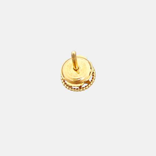 Rose Des Vents 18k Gold Stud Earrings