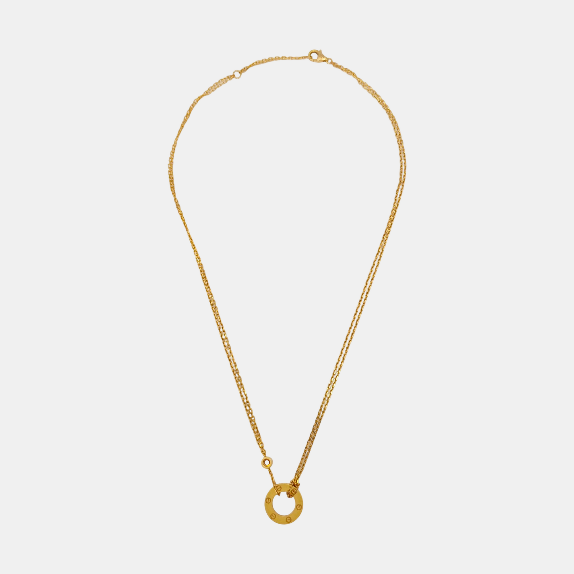 LOVE 18k Rose Gold Necklace