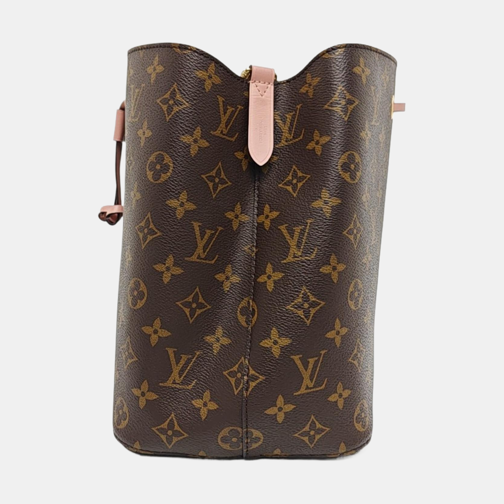 NÉONOÉ MM Monogram Coated Canvas Brown