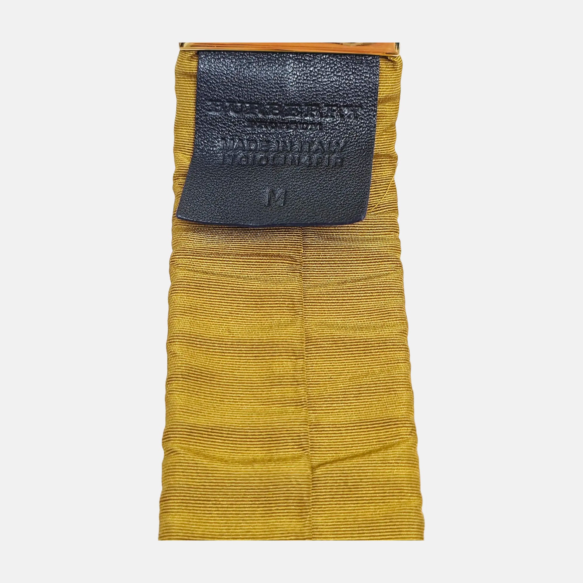 Fabric Belt Yellow
