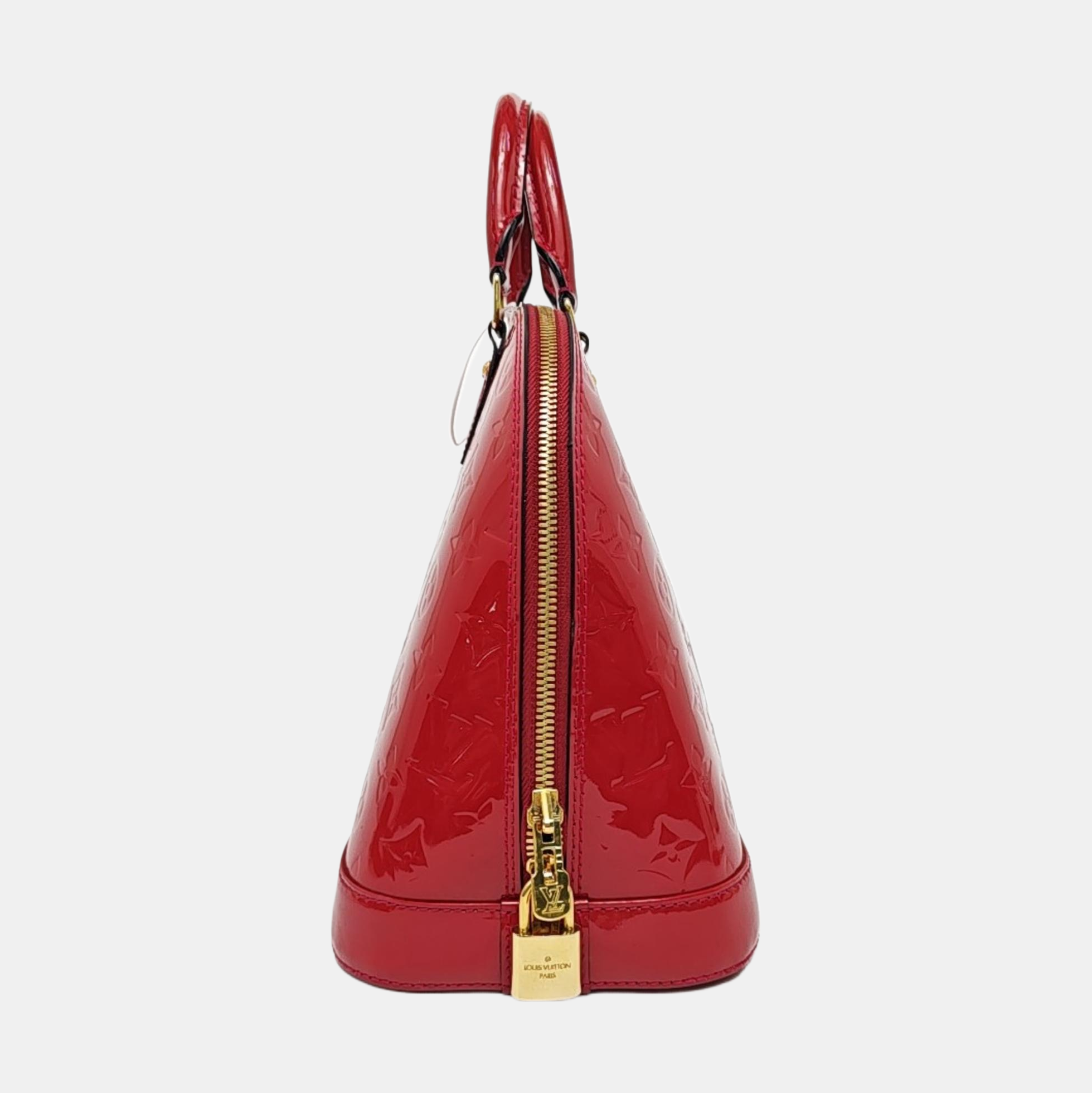 Authenticated pre-owned  ALMA PM Patent Leather Pink - Shoulder Bag at Looply