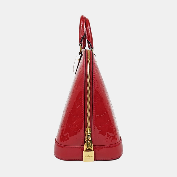 Authenticated pre-owned  ALMA PM Patent Leather Pink - Shoulder Bag at Looply