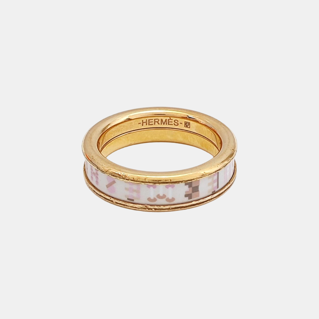 Metal Rose Gold Ring EU 56