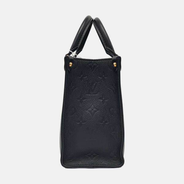 ONTHEGO PM Monogram Calfskin Black