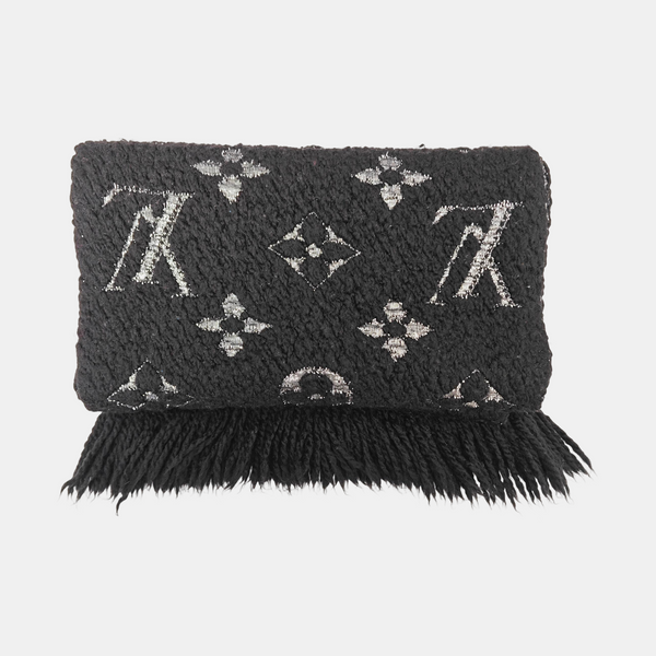 Wool Scarf Black