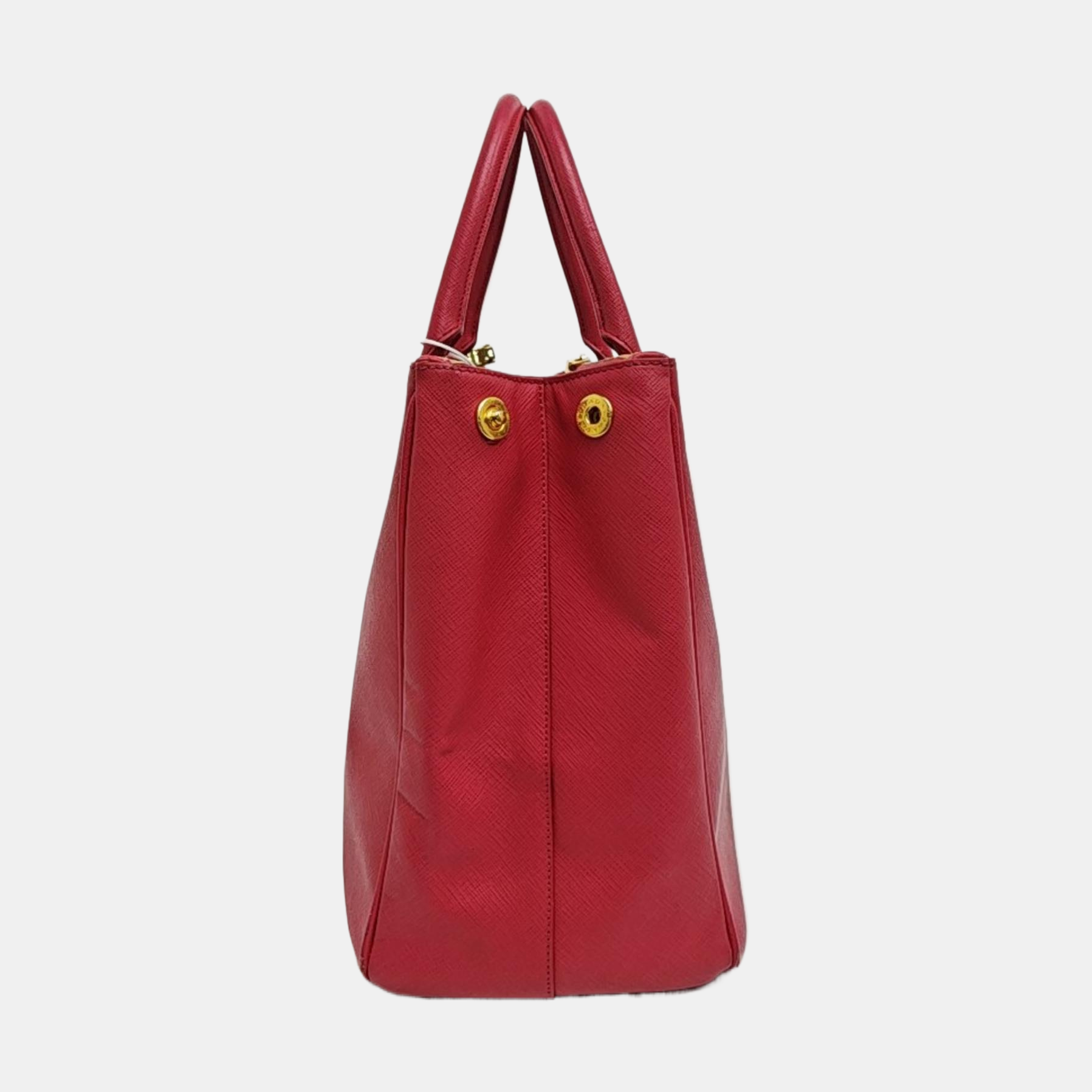 Galleria Large Calfskin Red