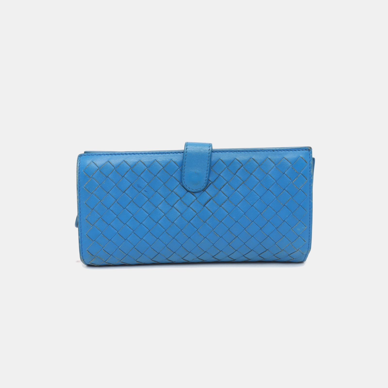Calfskin Blue Wallet