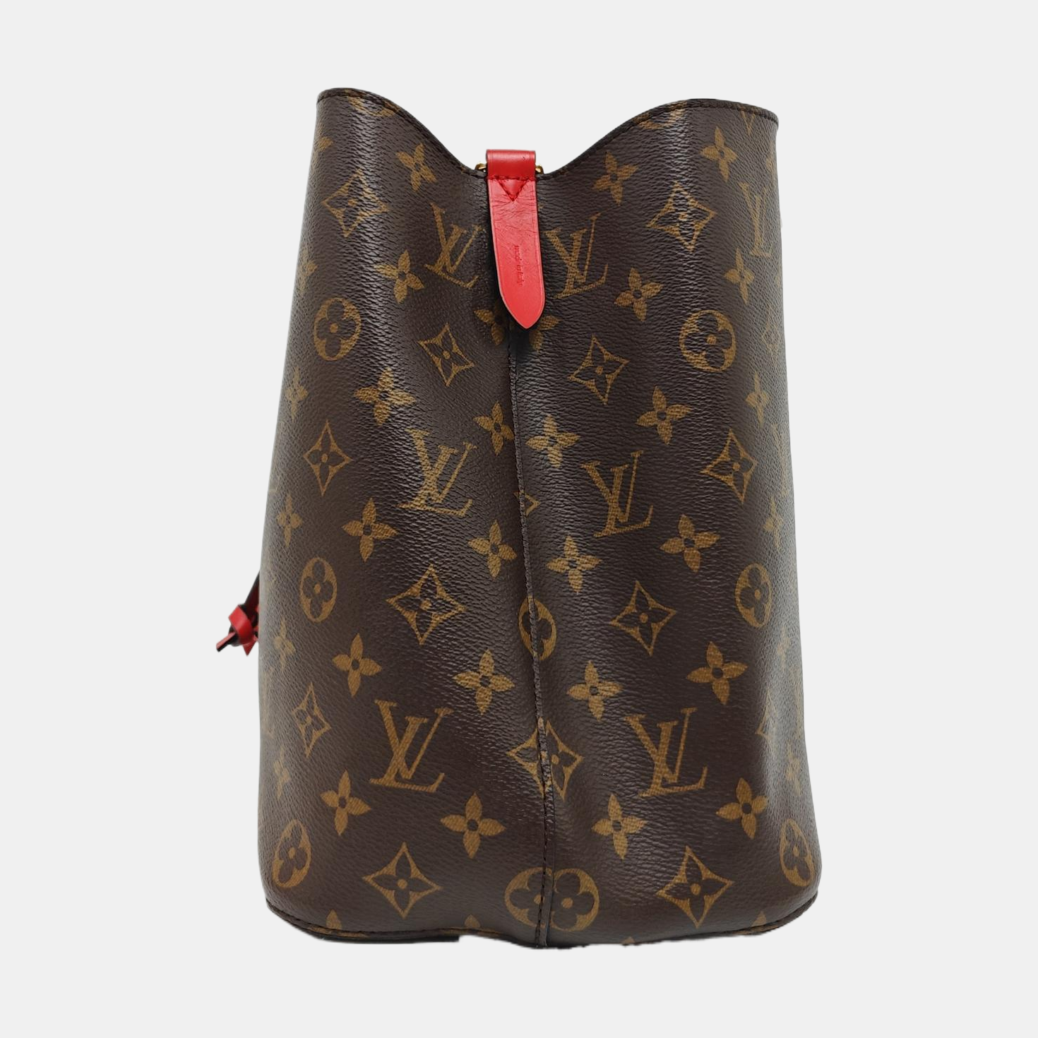 NÉONOÉ MM Monogram Coated Canvas Brown