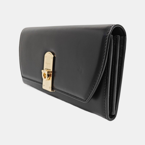 Boxyz Calfskin Black Wallet