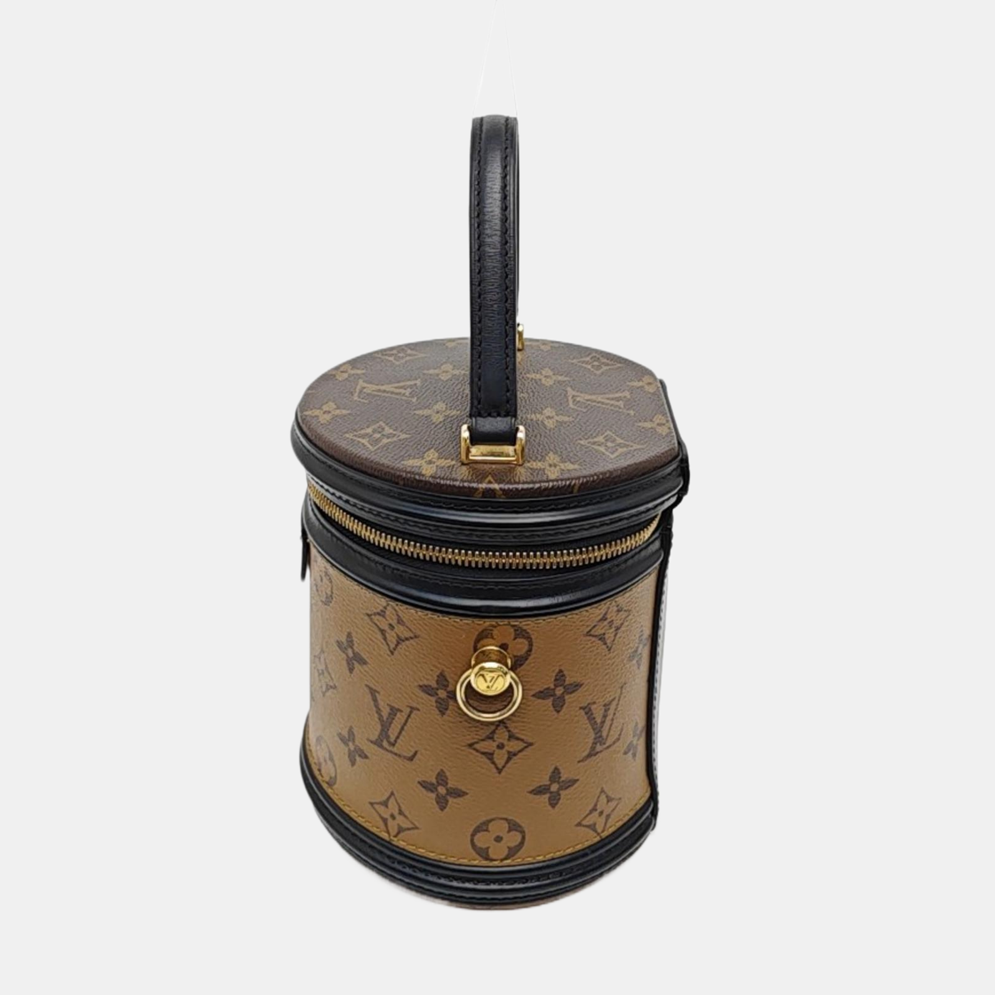 CANNES PM Monogram Coated Canvas Brown
