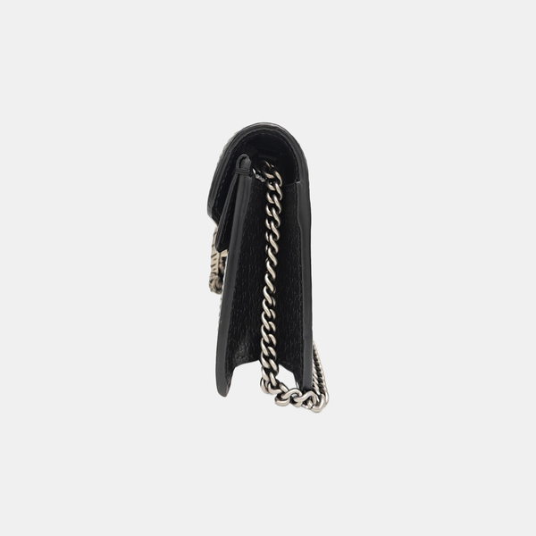 Dionysus Super Mini Monogram Denim Black