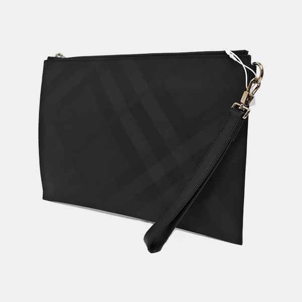 London Coated Canvas Black