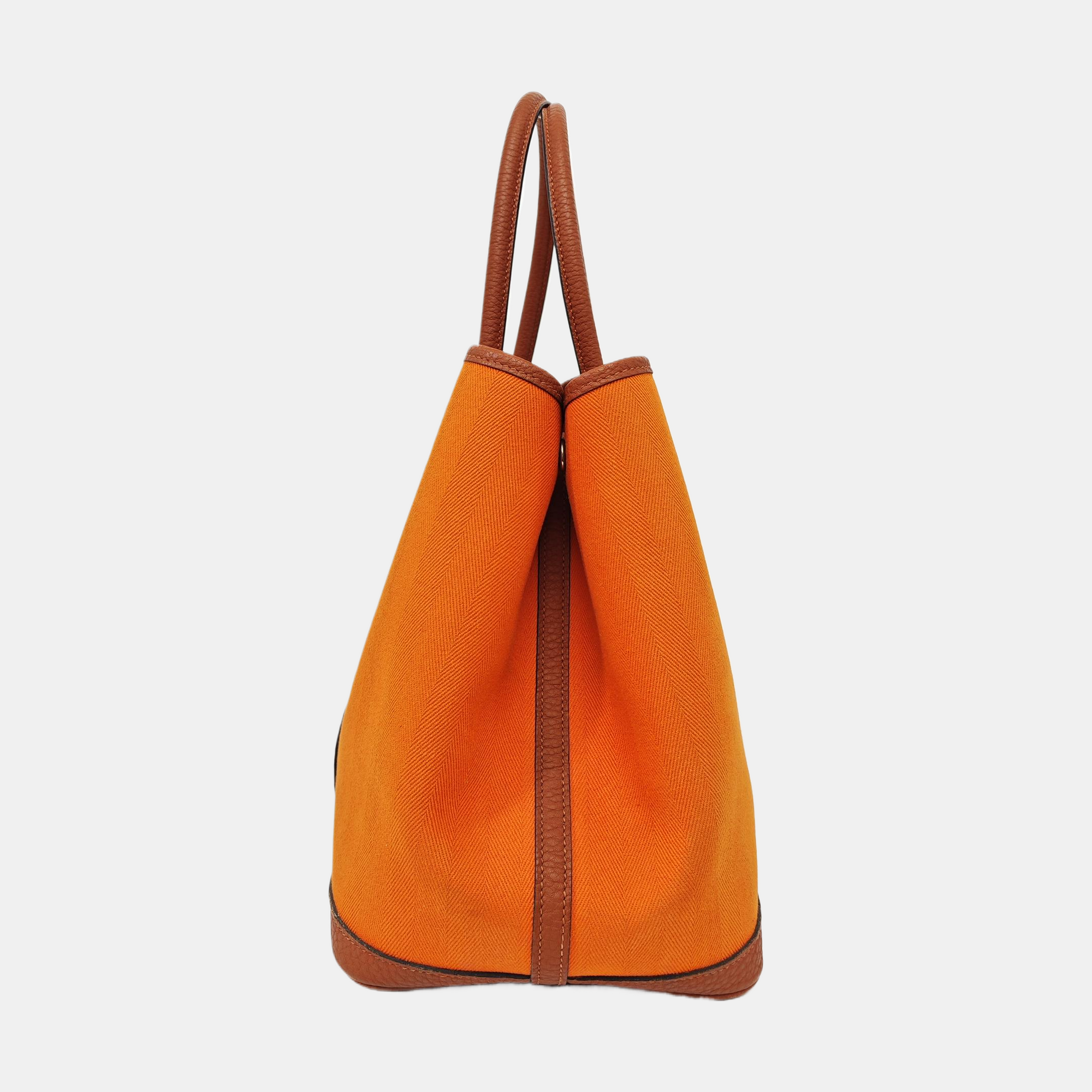 Garden Party 36 Canvas Orange