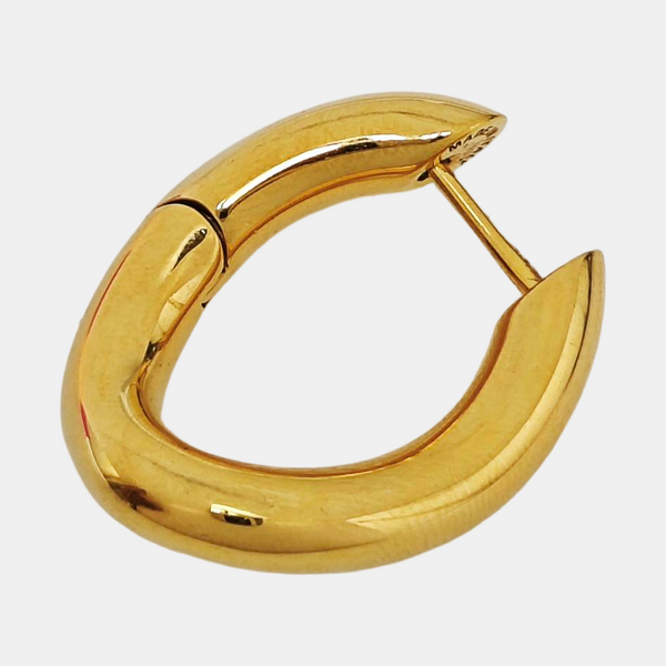 Metal Gold Stud Earrings