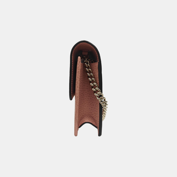 Interlocking G Small Calfskin Pink