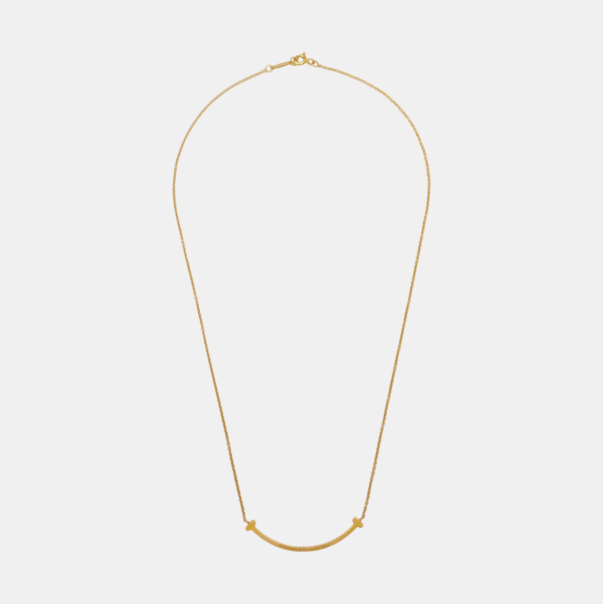 Tiffany T 18k Gold Necklace