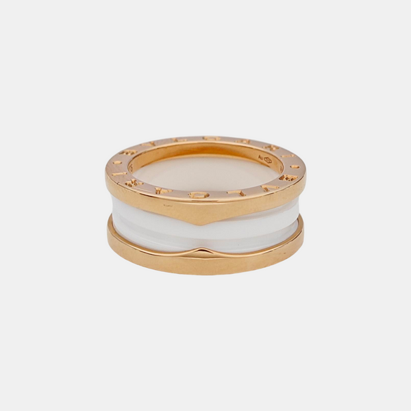 B.ZERO1 18k Rose Gold Ring EU 52