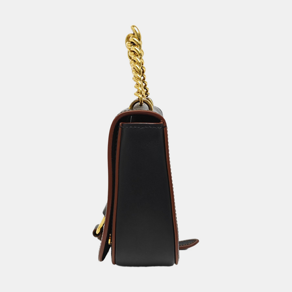 Dahlia Calfskin Black