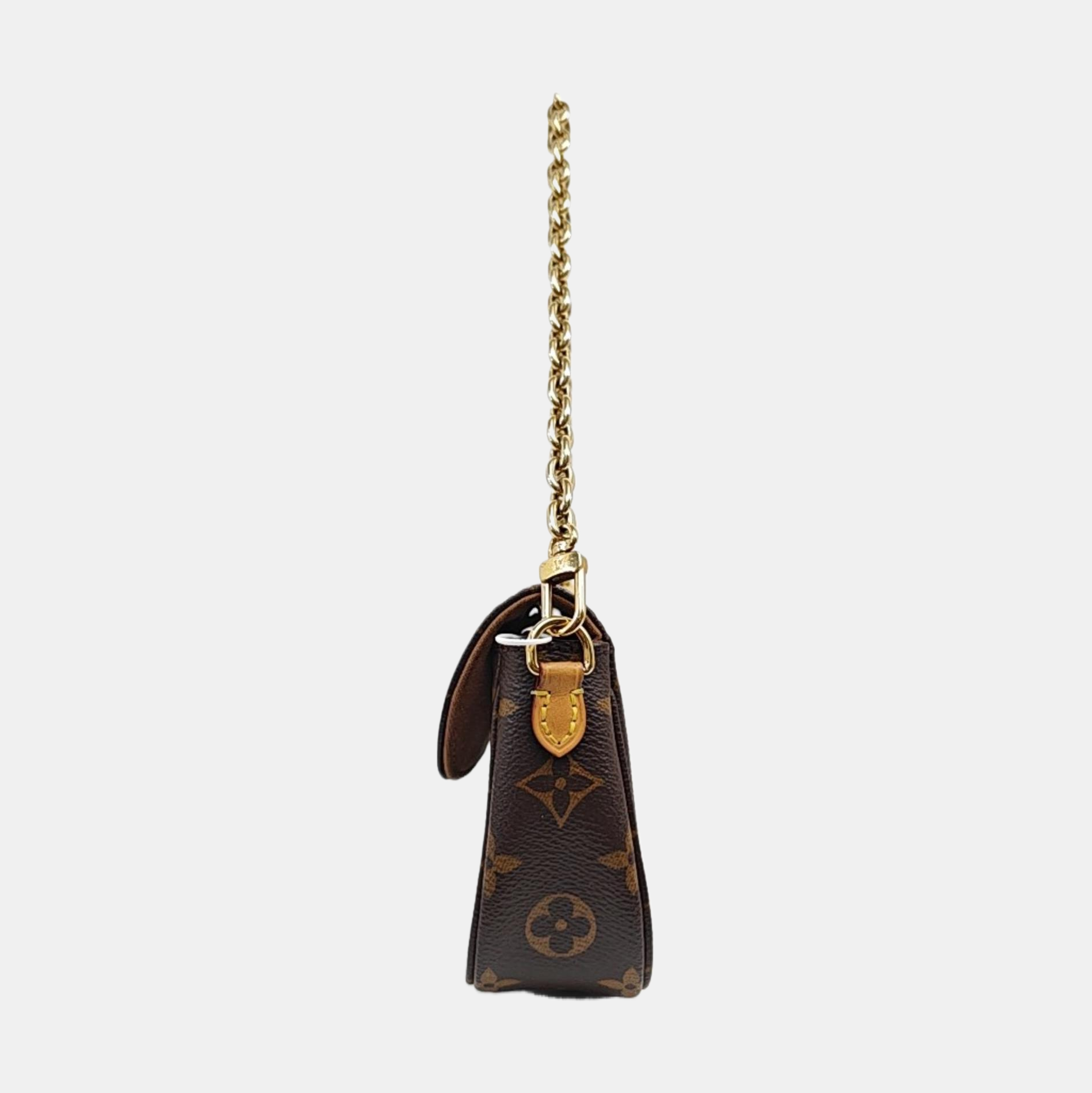 IVY Monogram Coated Canvas Brown