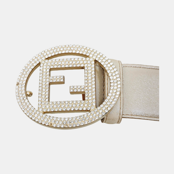 Leather Belt White