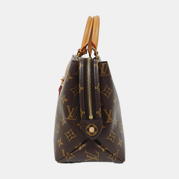 PALAIS PM Monogram Coated Canvas Brown