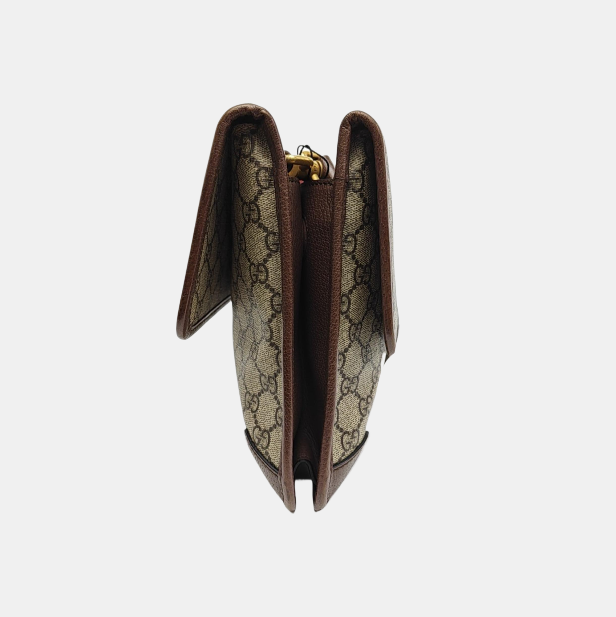Neo Vintage Large Monogram Coated Canvas Brown