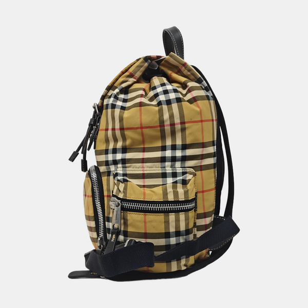 The Rucksack Medium Nylon Beige