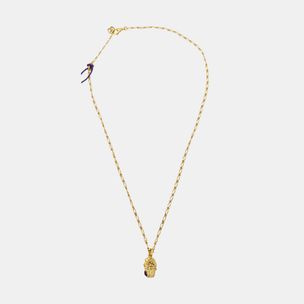 Lion Head 18k Gold Necklace