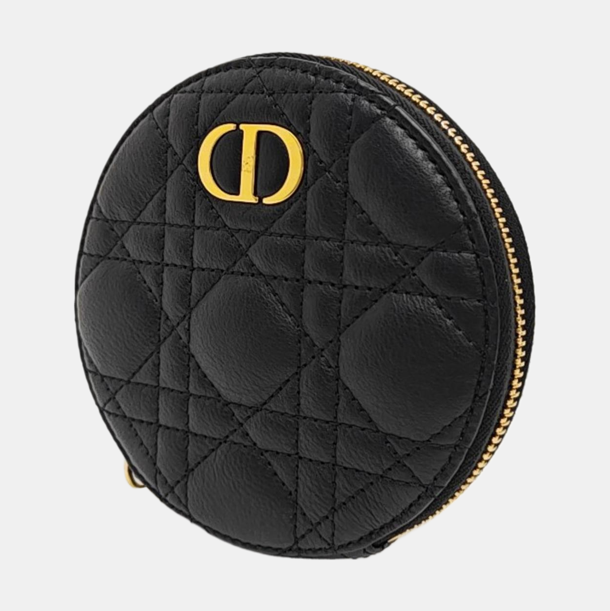 Dior Caro Small Cannage Lambskin Black