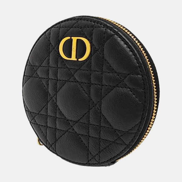 Dior Caro Small Cannage Lambskin Black