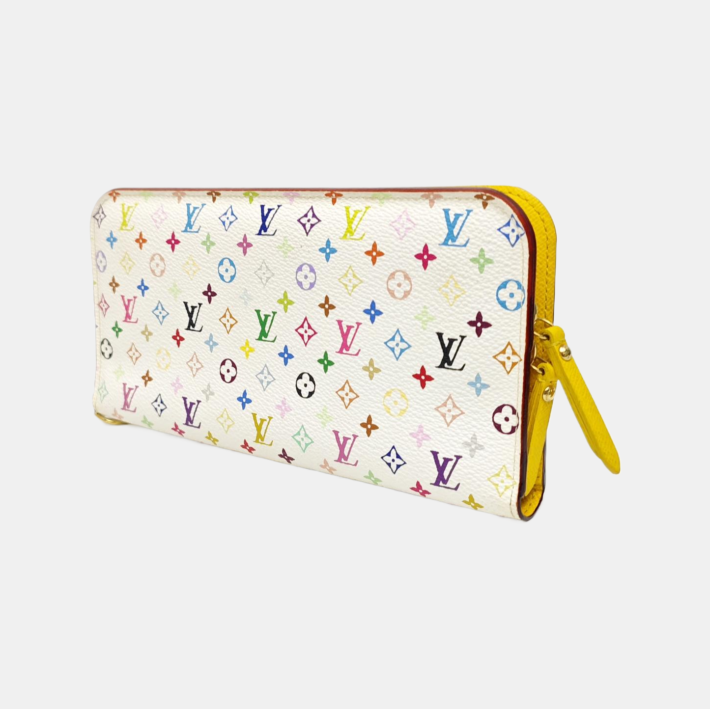 LV × TM INSOLITE Monogram Coated Canvas White Wallet