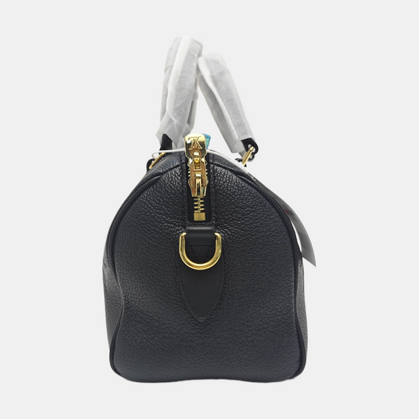 SPEEDY 20 Monogram Calfskin Black