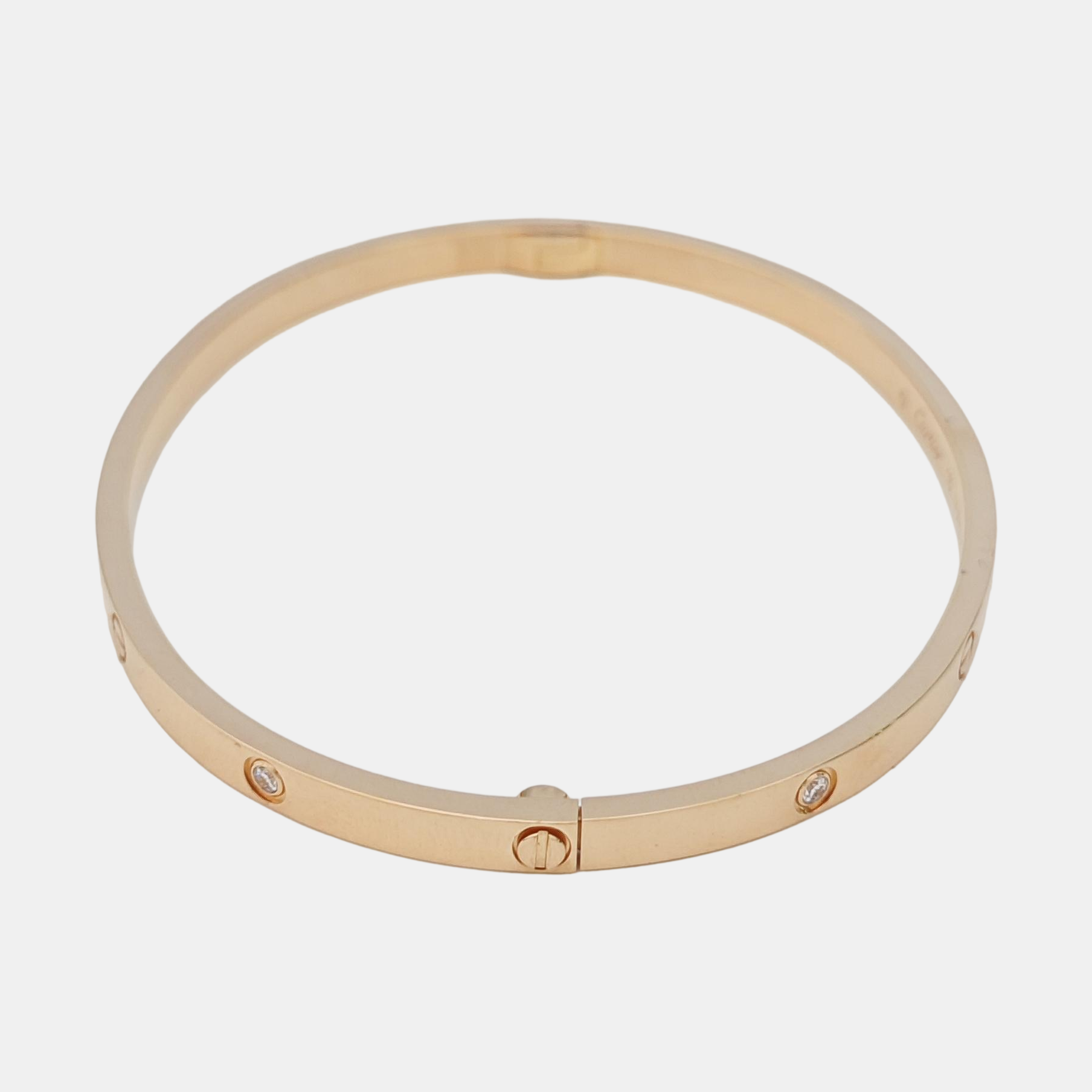 LOVE 18k Rose Gold Bangle