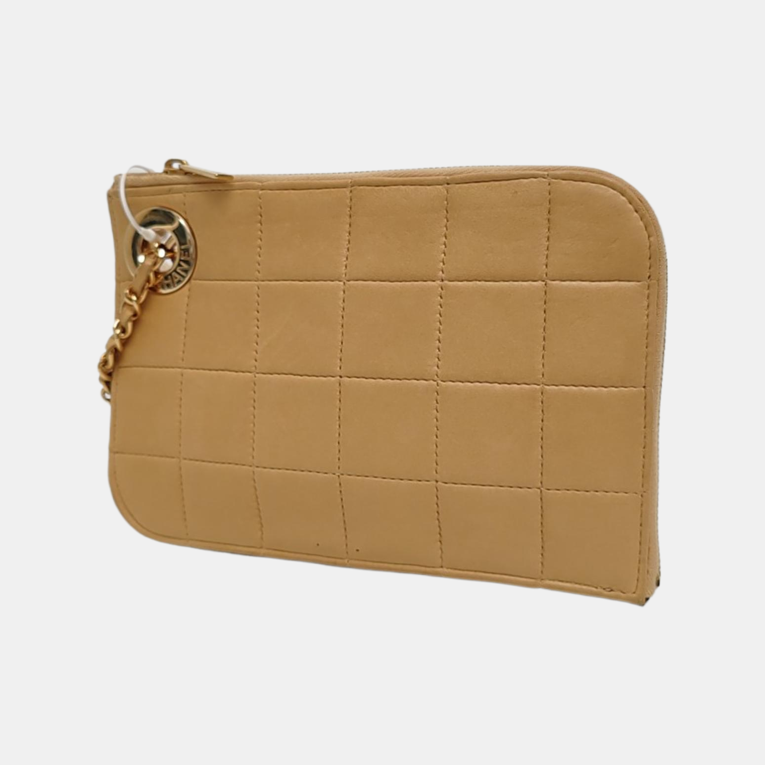 Quilted Lambskin Beige