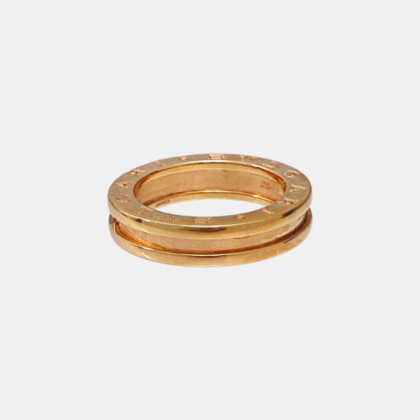 B.ZERO1 18k Rose Gold Ring EU 50