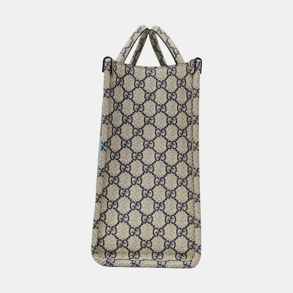 Retro Small Monogram Coated Canvas Beige