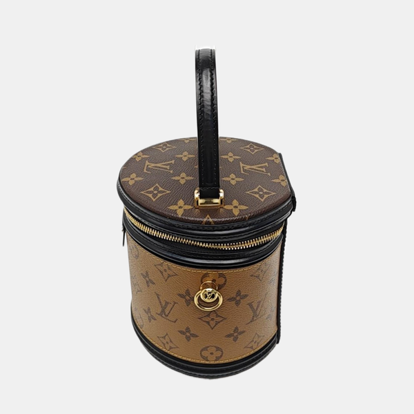 CANNES PM Monogram Coated Canvas Brown