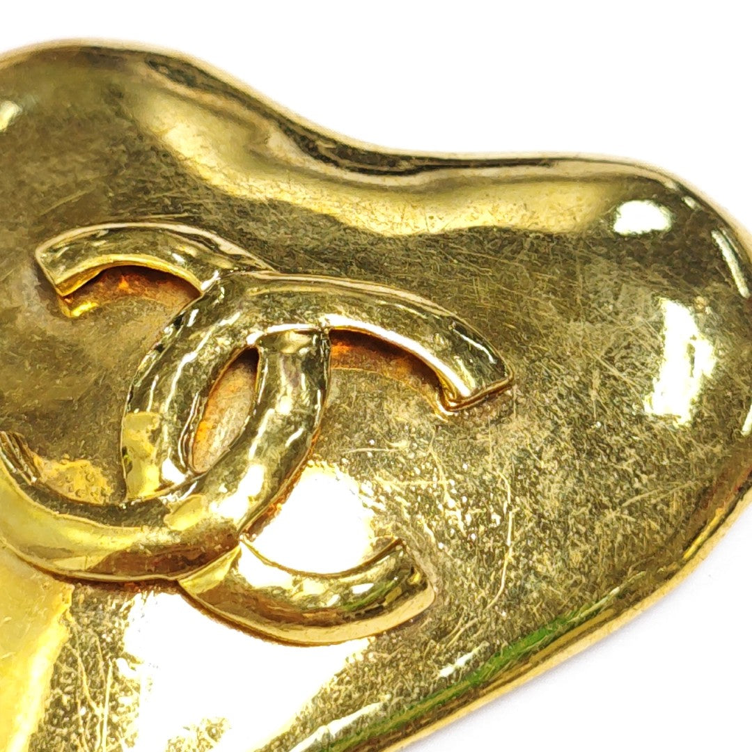 Metal Gold Brooch