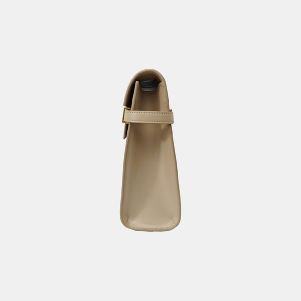 MANHATTAN Medium Calfskin Beige