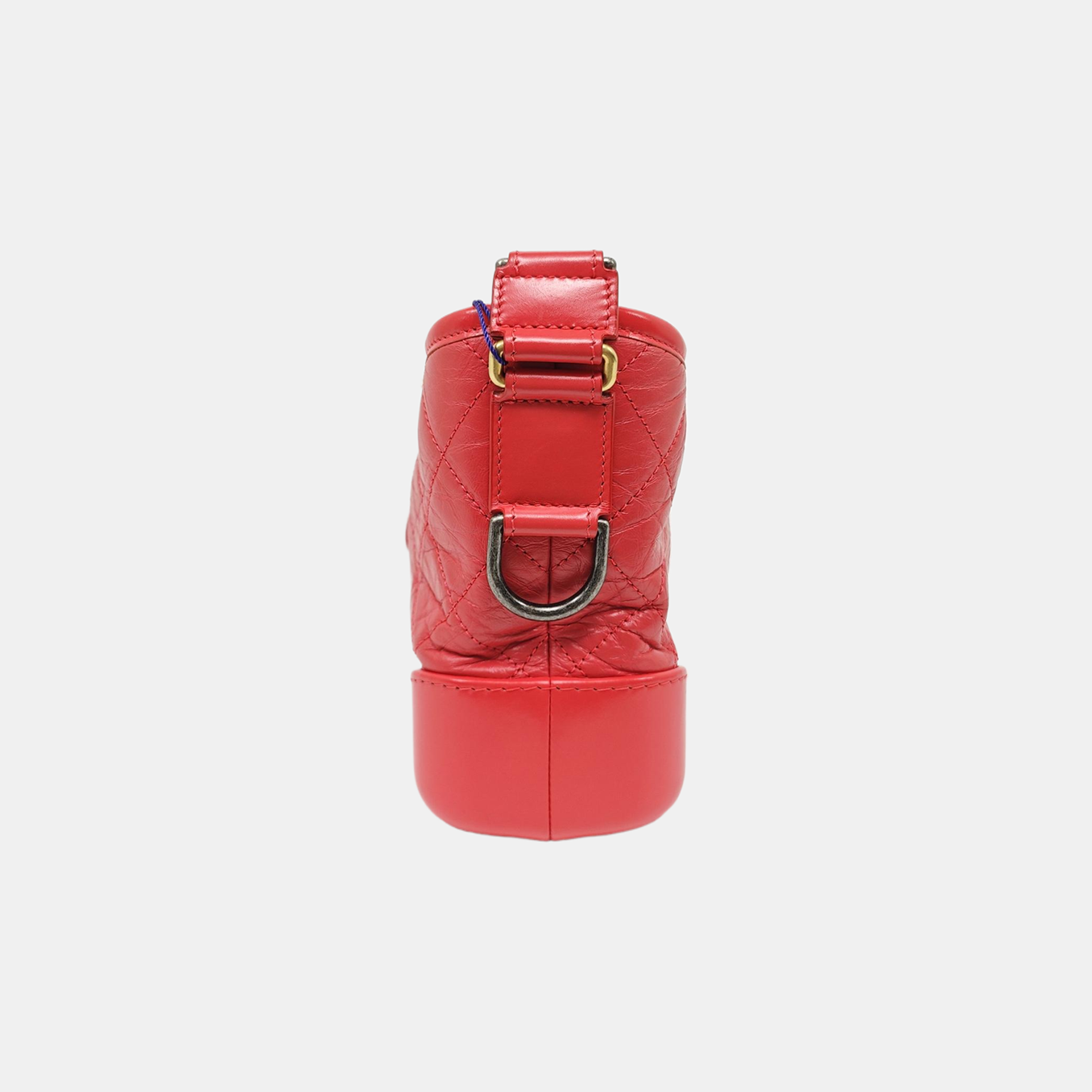 Authenticated pre-owned  GABRIELLE Small Quilted Calfskin Red - Shoulder Bag at Looply