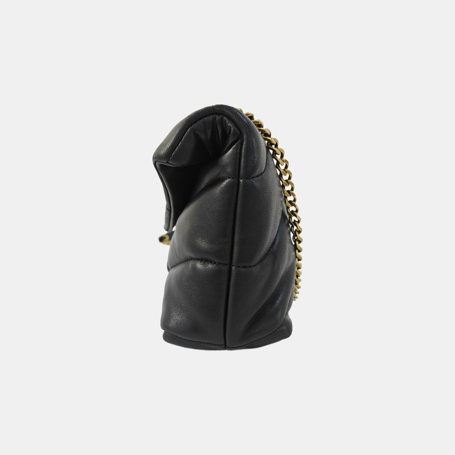 PUFFER Quilted Lambskin Black