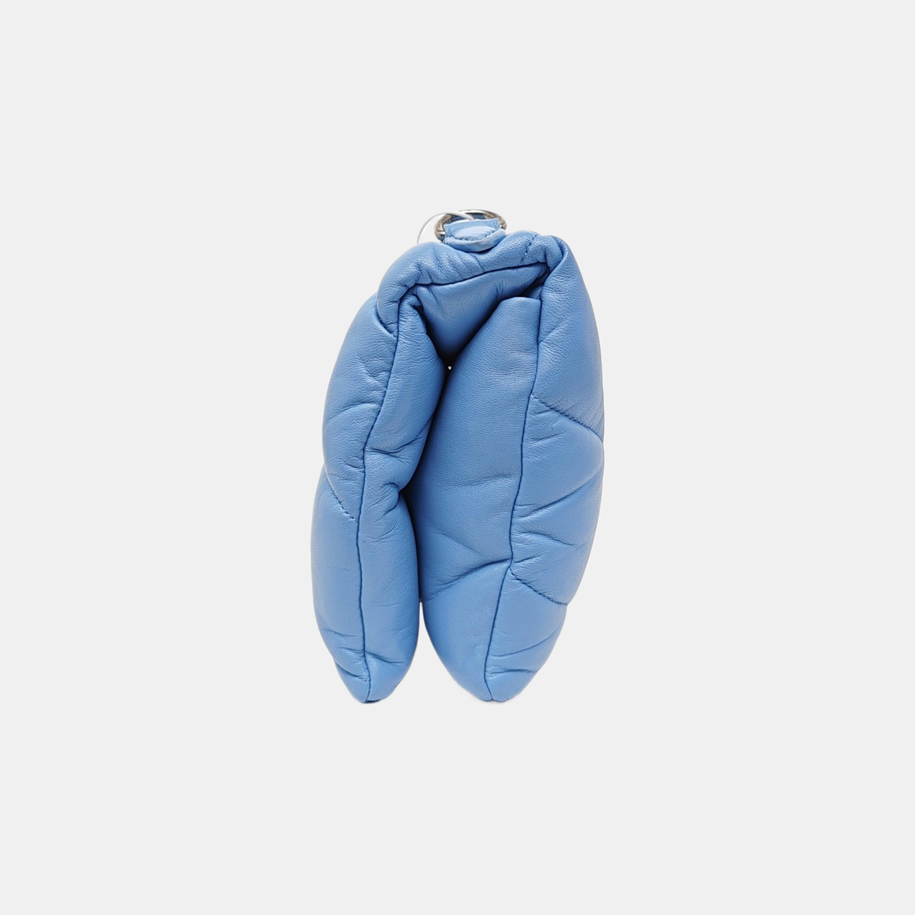 Quilted Lambskin Shoulder Bag Blue